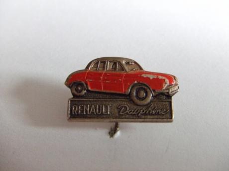 Auto Renault Dauphine rood